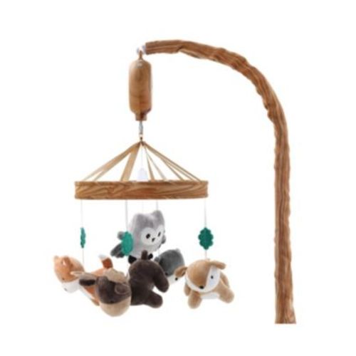 Whimsical Woodland Baby Musical Crib Mobile, 12 Lullabies