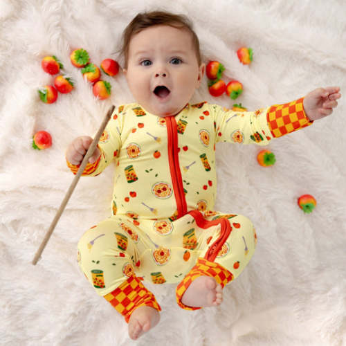 Bamboo Convertible Footie – Mamma’s Spaghetti & Meatballs | Free Birdees