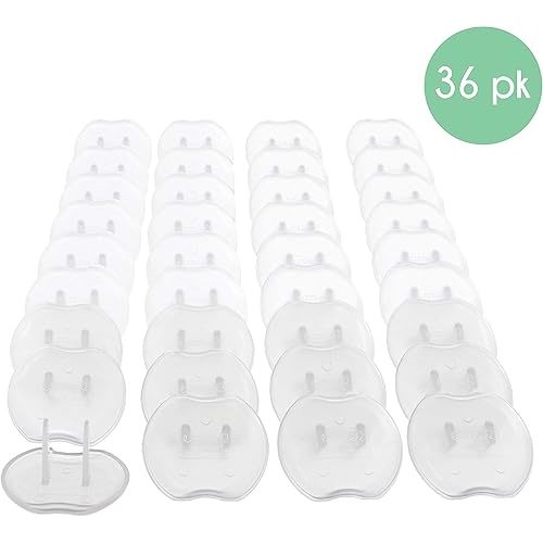 Baby Safety Outlet Covers Baby Proofing, 36 Pack, Outlet Plug Electrical Socket Covers
