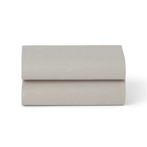Bassinet 2 Pack Fitted Sheets - Grey