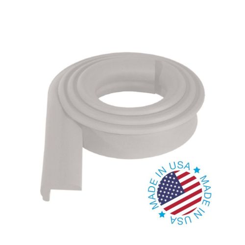 Kidkusion - Jumbo Edge Cushion Taupe 6 Ft