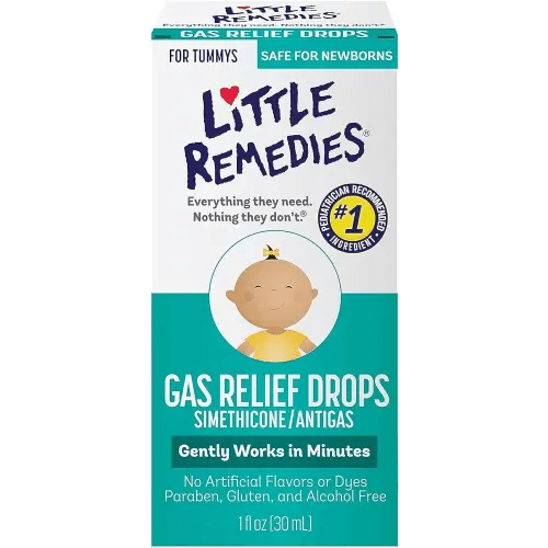 Little Remedies Little Remedies Little Tummys Gas Relief Drops Natural Berry Flavor (Pack of 3)