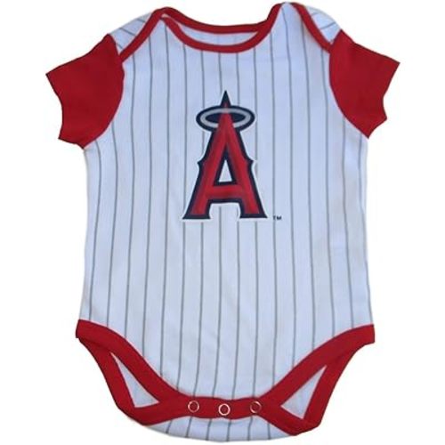VF Los Angeles Angels Team Logo Infant Creeper Bodysuit - Team Colors