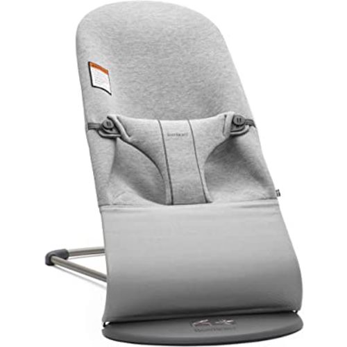 BabyBjörn Bouncer Bliss, 3D Jersey, Light Gray