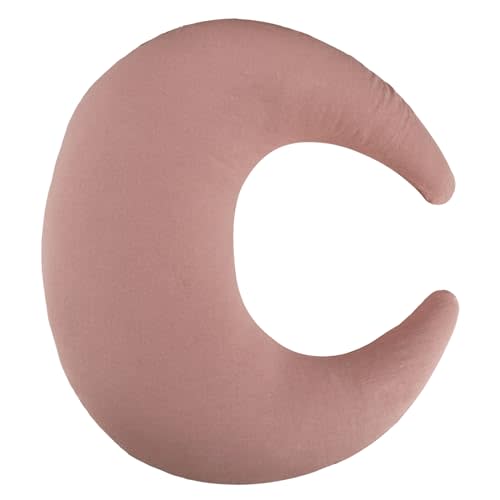 snuggle me Organic Nursing Pillow | Bottle & Breastfeeding Pillow with Organic Cotton Cover & Fiberfill, Machine Washable Feeding Pillow, Newborn Essentials Must Haves (Natural)