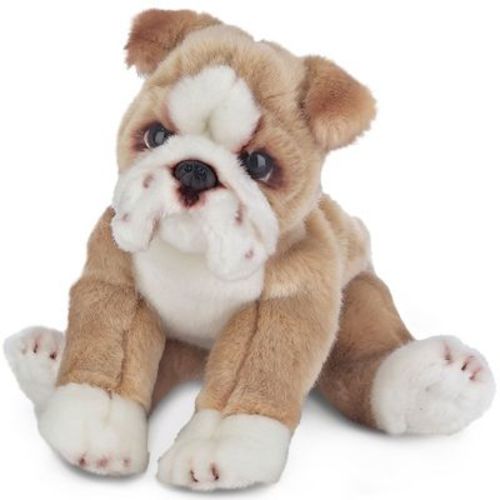 Bearington Tug The English Bulldog Plush Toy, 13 Inch Dog Stuffed Animal