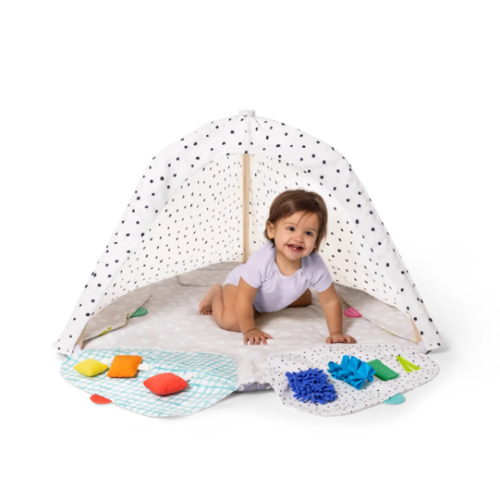 LOVEVERY | The Play Gym | Award Winning For Baby , Stage-Based Developmental Activity Gym & Play Mat for Baby to Toddler