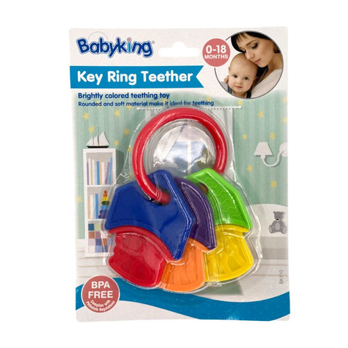 Baby King Key Ring Teether #11650