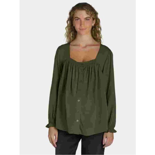 Time and Tru Women's Maternity Square Neck Top