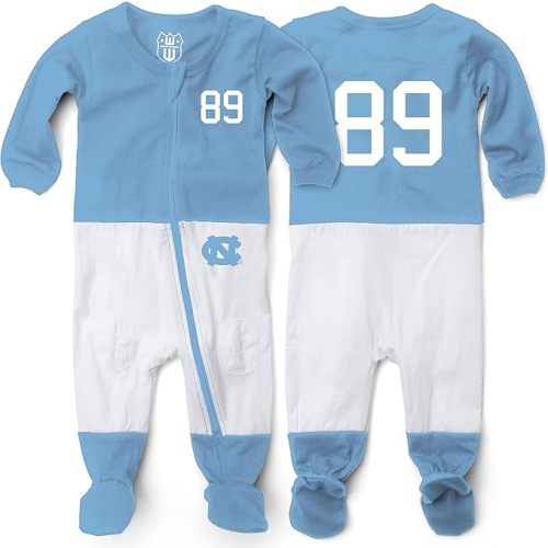 Wes and Willy Baby College Sports Fan Football Jersey Sleeper