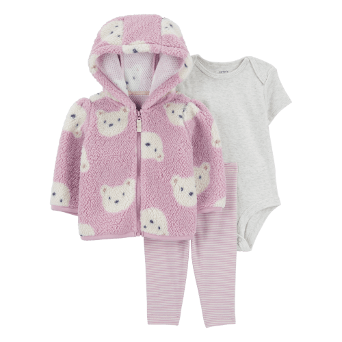 Baby 3-Piece Bear Little Jacket Set - Carter's | Carter's