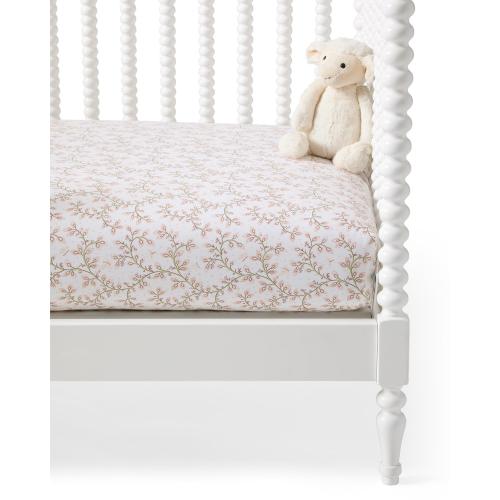 Papillon Crib Sheet