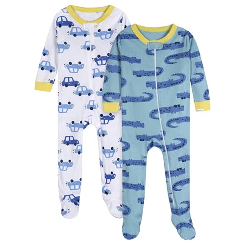 Onesies Brand baby-boys 2-pack Footed Pajamas