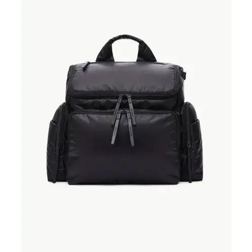 Cara | Baby Bag | Large in Black Nylon