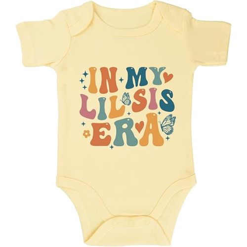 Lil Sis Era Baby Sister Bodysuit - Sibling Romper