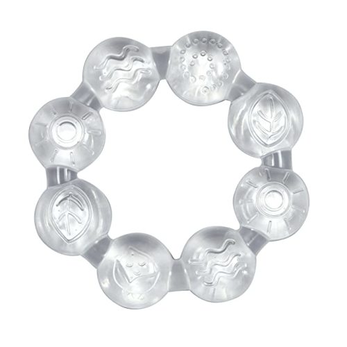 Amazon.com : Cooling Ring Teether-Clear : Baby Teether Toys : Baby
