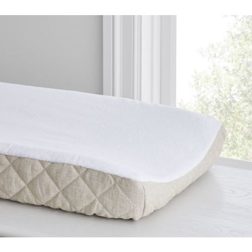 European Linen Terry Changing Pad Cover