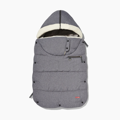Skip Hop Stroll & Go 3-Season Footmuff for Toddler - Heather Grey