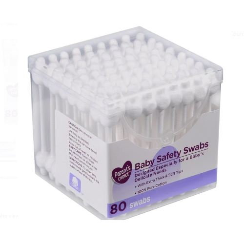 Parent's Choice Baby Safety Swabs, 80 Ct