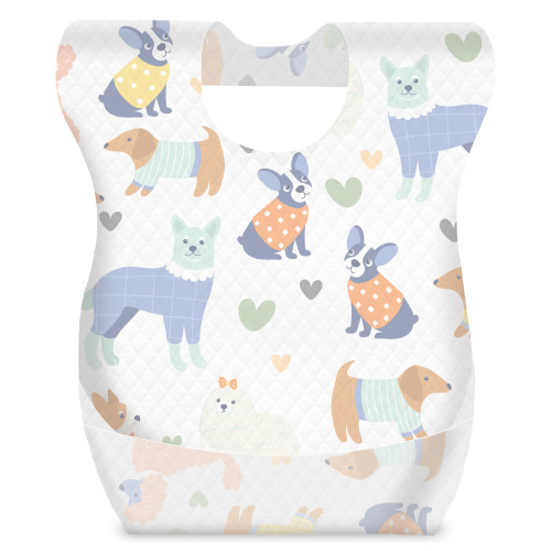 Upward Baby Food-Catching Disposable Bibs - 36-Pack - 6m+ Unisex - Infant