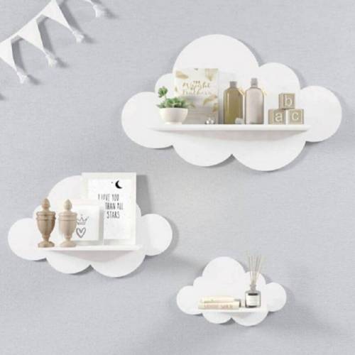 Cloud Wall Shelf Set of 3