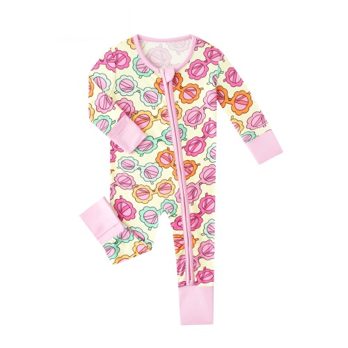 Posh TOT Sassy Shades Bamboo Baby Convertible Zippy Romper  CINCO DE MAYO PROMO - FINAL SALE