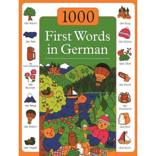 1000 First Words in German Hardcover – Illustrated, January 16, 2013