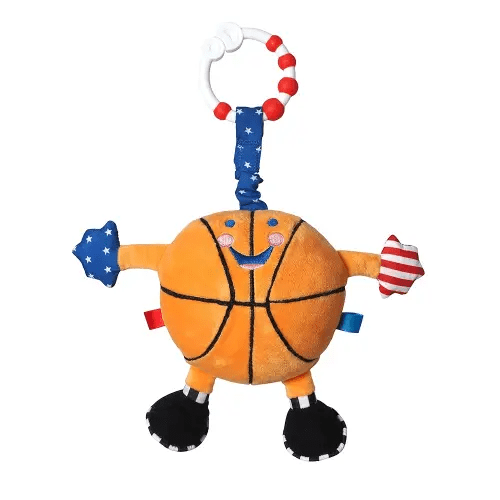 Newborn Baby Basketball | Ideal from Birth to 2 Years | Fantastic First Basketball | Play and Inspire Your Basketball Star | with Added Baby Sensory Features | LITTLE SPORT STAR Plush Toy Collection