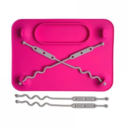 Busy Baby Silicone Placemat - Pink