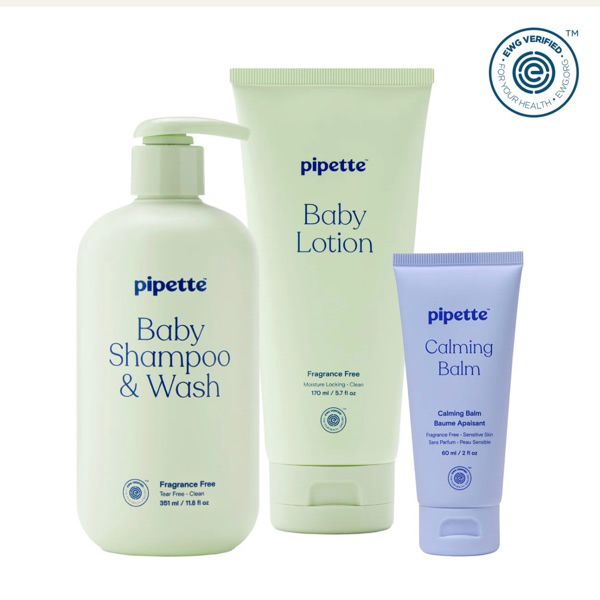 Baby Essentials | Dermatologist Tested | Clean & Gentle | Pipette
