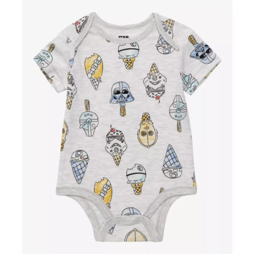 Star Wars Characters Ice Cream Allover Print Infant One-Piece - BoxLunch Exclusive | BoxLunch