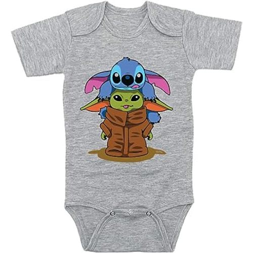 TeeNow - Fast Friends! - Yo-Stitch Inspired (Multiple-Designs) - Baby Infant Bodysuit - Boy/Girl