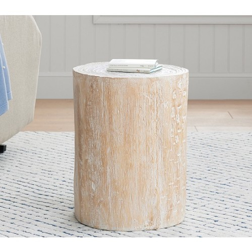 Wood Stump Side Table | Pottery Barn Kids