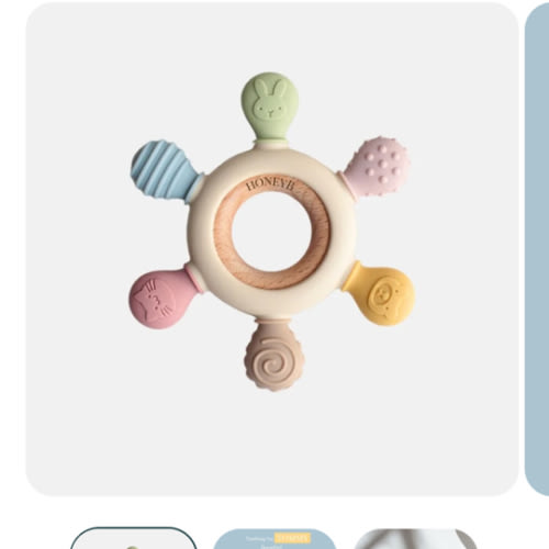 Baby Teething Toy | TOMMY – HoneyB Kids