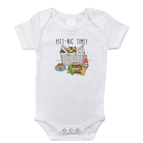 Pittsburgh Picnic Baby Onesie