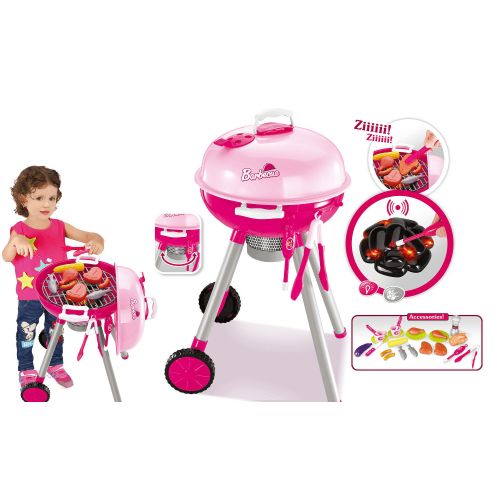 PlayWorld Pink BBQ Grill PlaySet Toy