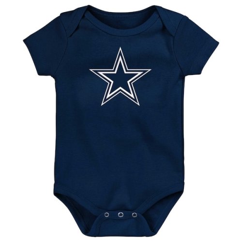 Newborn & Infant Dallas Cowboys Navy Team Logo Bodysuit