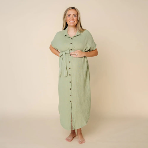 The Everyday Dress - Sage