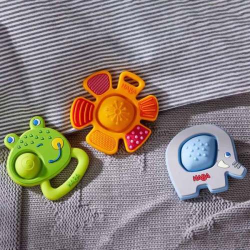 Popping Silicone Teether Toys Baby Bundle - HABA | Maisonette