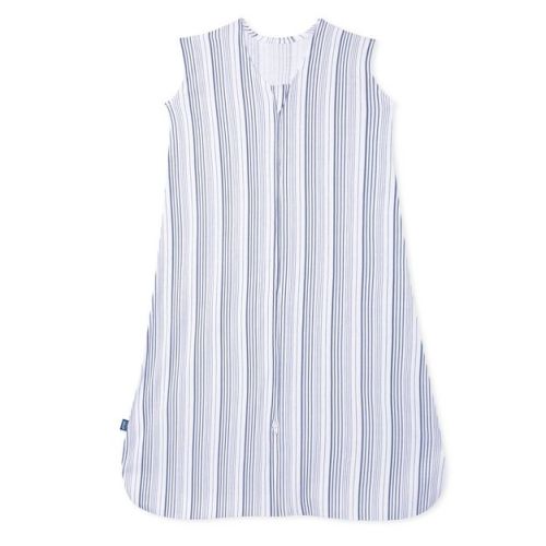Halo Innovations Sleepsack 100% Cotton Wearable Blanket - Baby Blue M