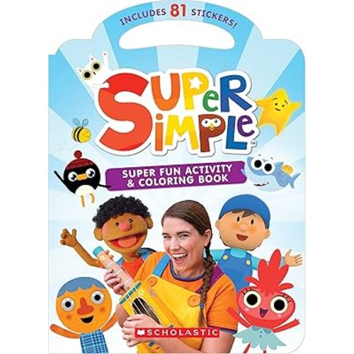 Super Fun Activity and Coloring Book (Super Simple Activity Books) (The Super Simple Activity Books)