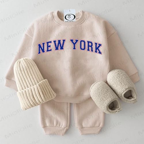 NEW YORK Baby 2-piece Beige Set