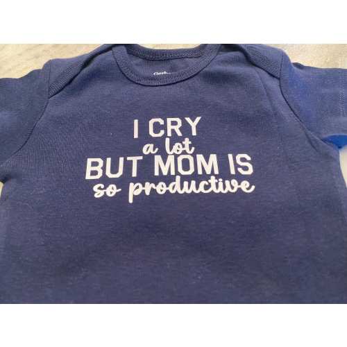 I cry a lot Bodysuit | baby shower gift | swiftie merch | Taylor Swift Bodysuit | tortured poets baby | productive