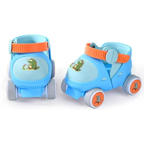 Kids Children's Adjustable Quad Roller Skates Wheels Lock Boys Girls Roller Skate for Beginners Toddlers Baby