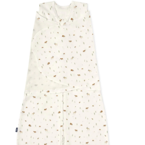 Campsite Print Cotton Swaddle Newborn| HALO
