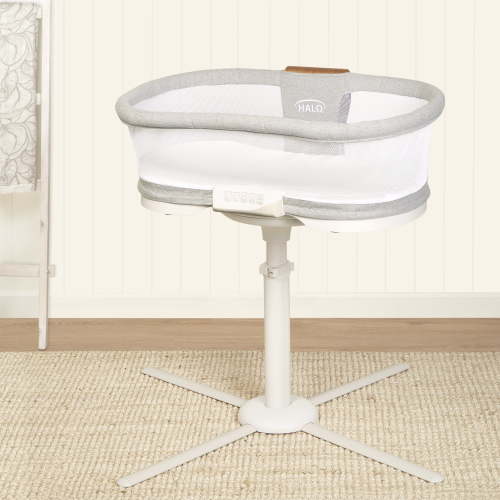 Halo Bassinest Swivel Sleeper Luxe - - Newborn - 0-5 Months - Dove Gray Tweed