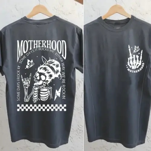 Iprintsy Motherhood Sometimes I Rock It Sometimes It Rocks M - TikTok Shop
