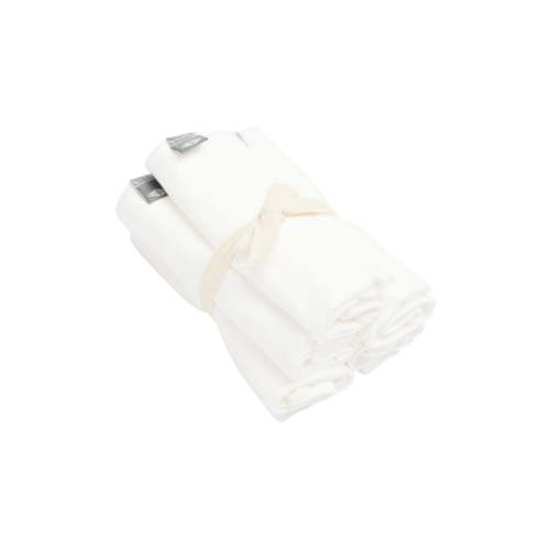 Kyte Baby Bamboo Washcloth 5-Pack in Cloud White