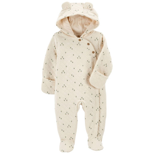 Baby Hooded Quilted Jumpsuit - Carter's | Carter's