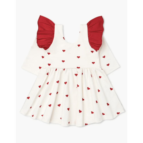 Double Ruffle Let's Dance Dress - Organic Baby, Toddler, & Kids Clothes - Monica + Andy